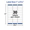 Avery Printable Address Labels with Sure Feed Technology, 1" x 2-5/8", Matte White, Laser Printer Compatible, 3,000 Blank Labels Total (5136)